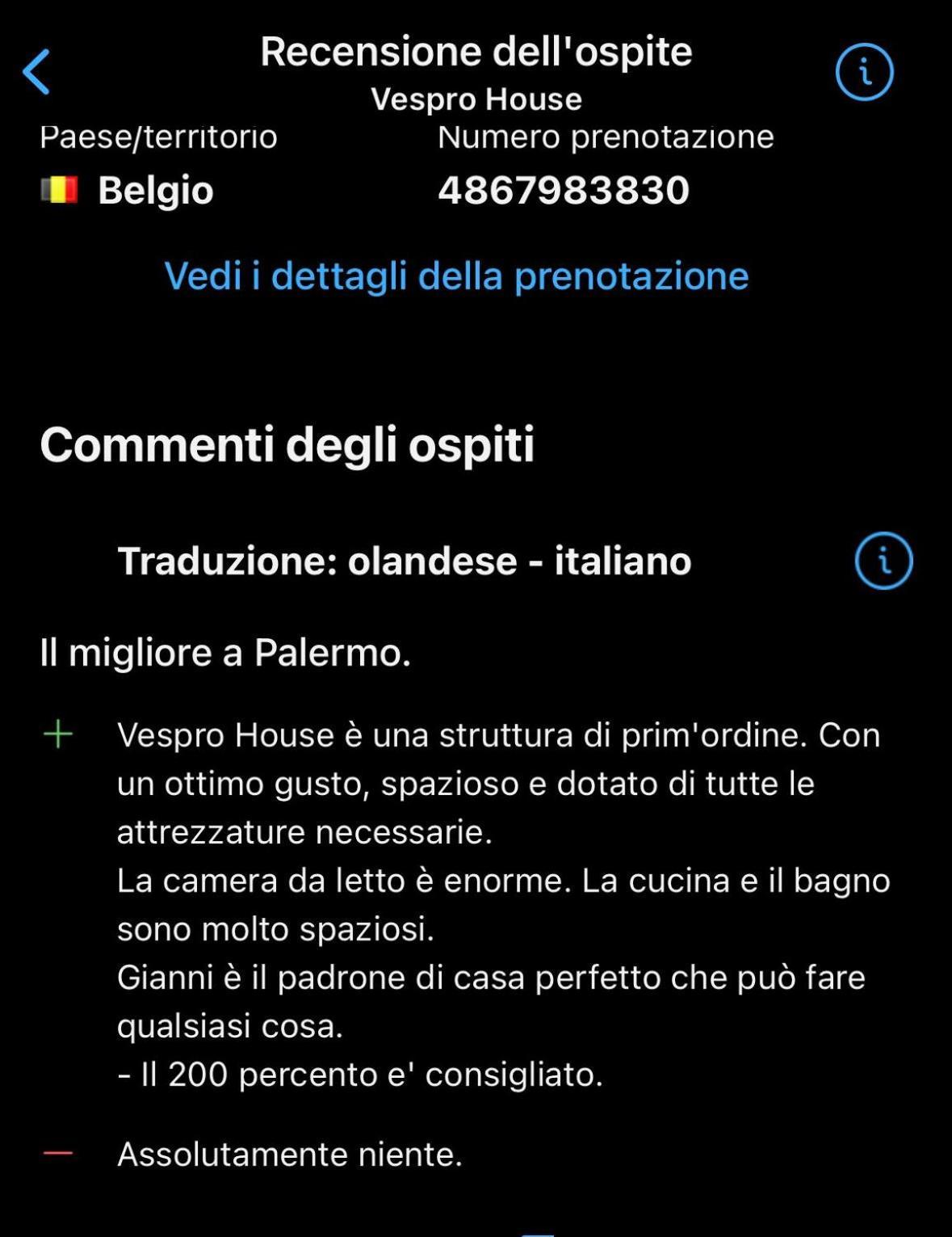 Vespro House Hébergement de vacances Palerme
